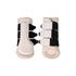Protective horse boots with touch close fastening