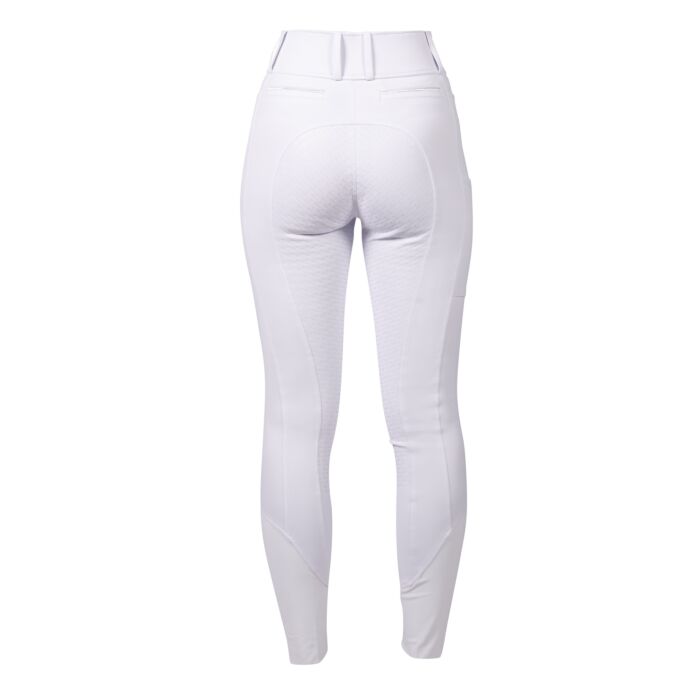 HKM Amy equestrian breeches full seat white