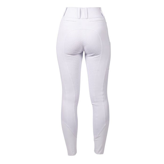 HKM Amy equestrian breeches full seat white