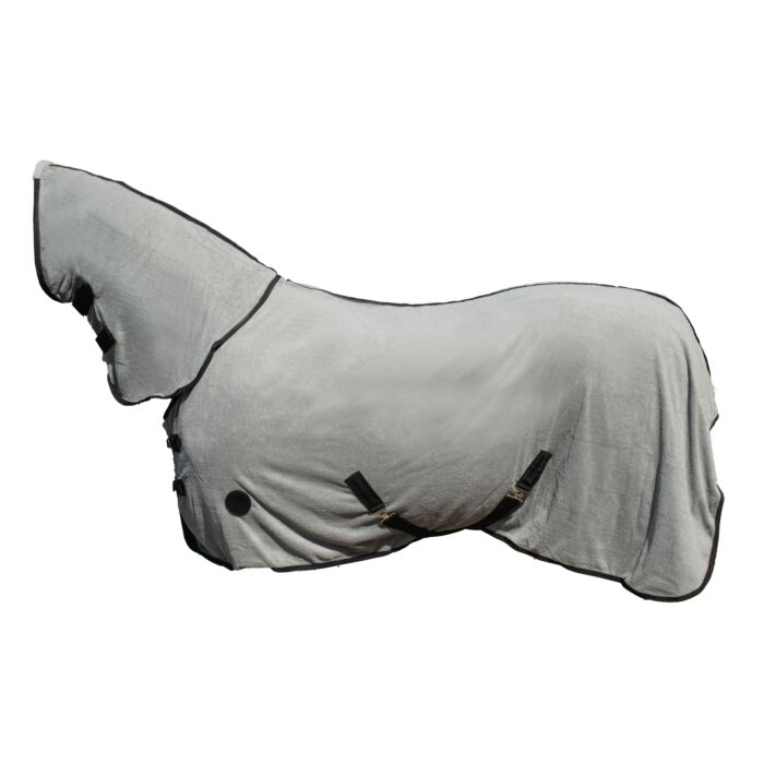 Fast drying horse cooler with full neck