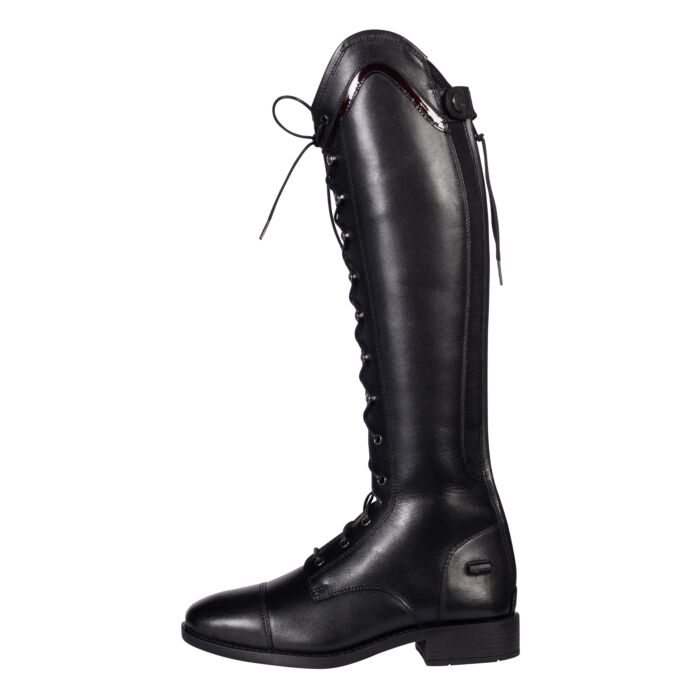 HKM Glam Lace leather riding boots kids