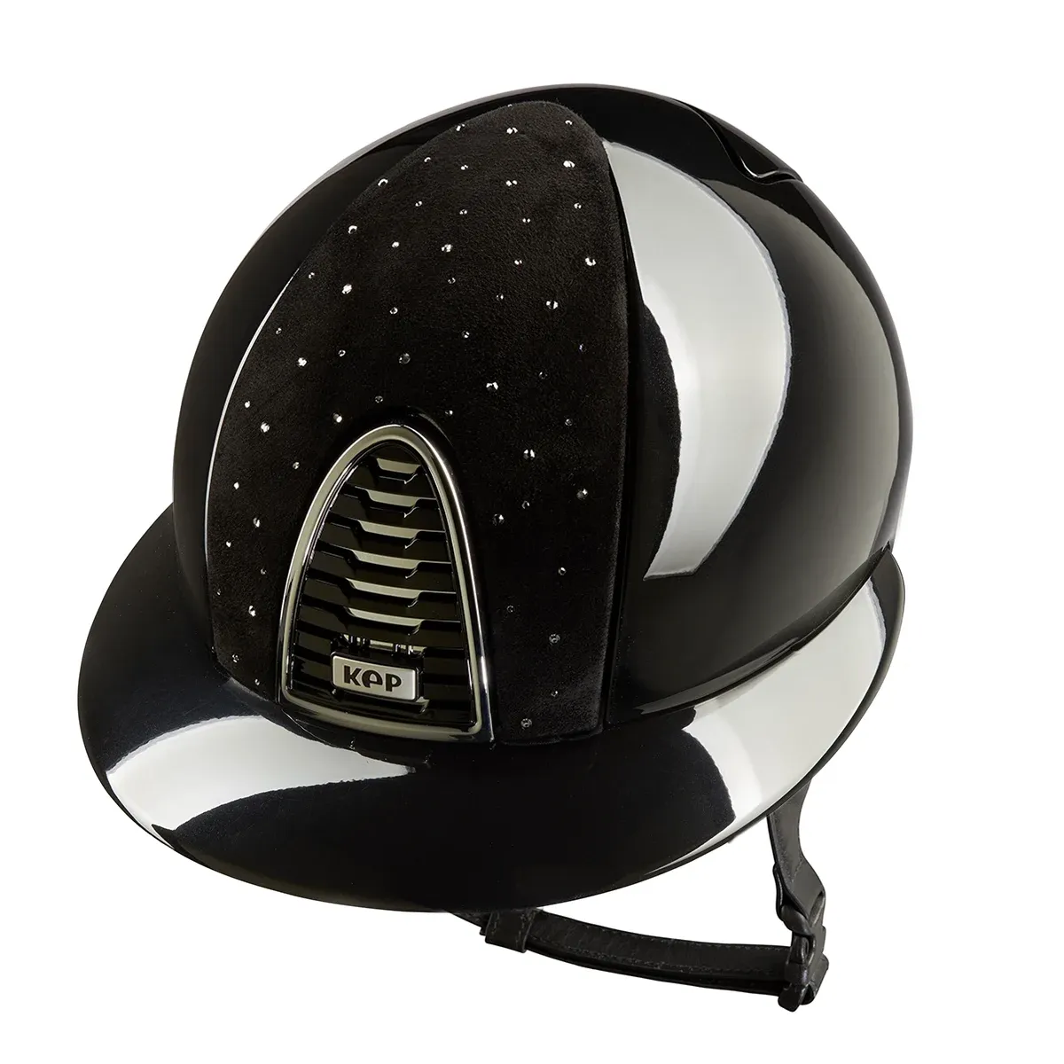 Black polish KEP helmet