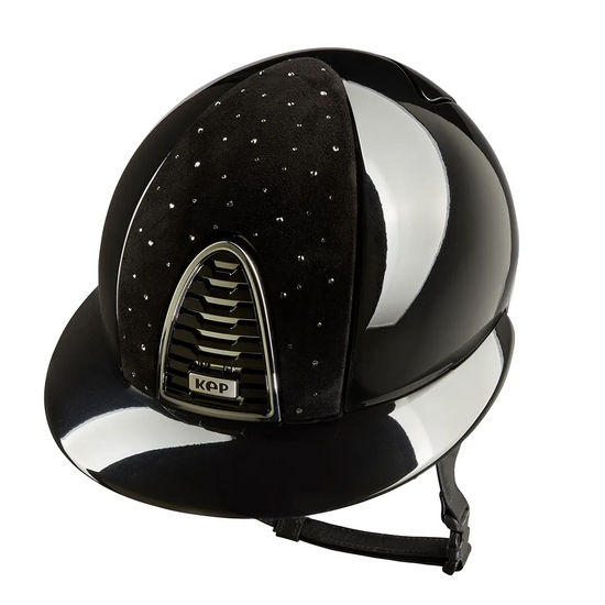 Black polish KEP helmet