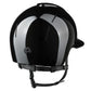 Equestrian helmet with Polo visor and glitter star design