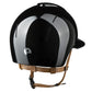Smart Nova polished riding helmet breathable padding