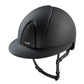 Riding helmet with sparkling star insert black