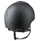 Lightweight textile shell riding helmet with glitter