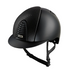 Modern equestrian helmet with interchangeable visor black