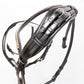 Dressage bridle with adjustments on headpiece