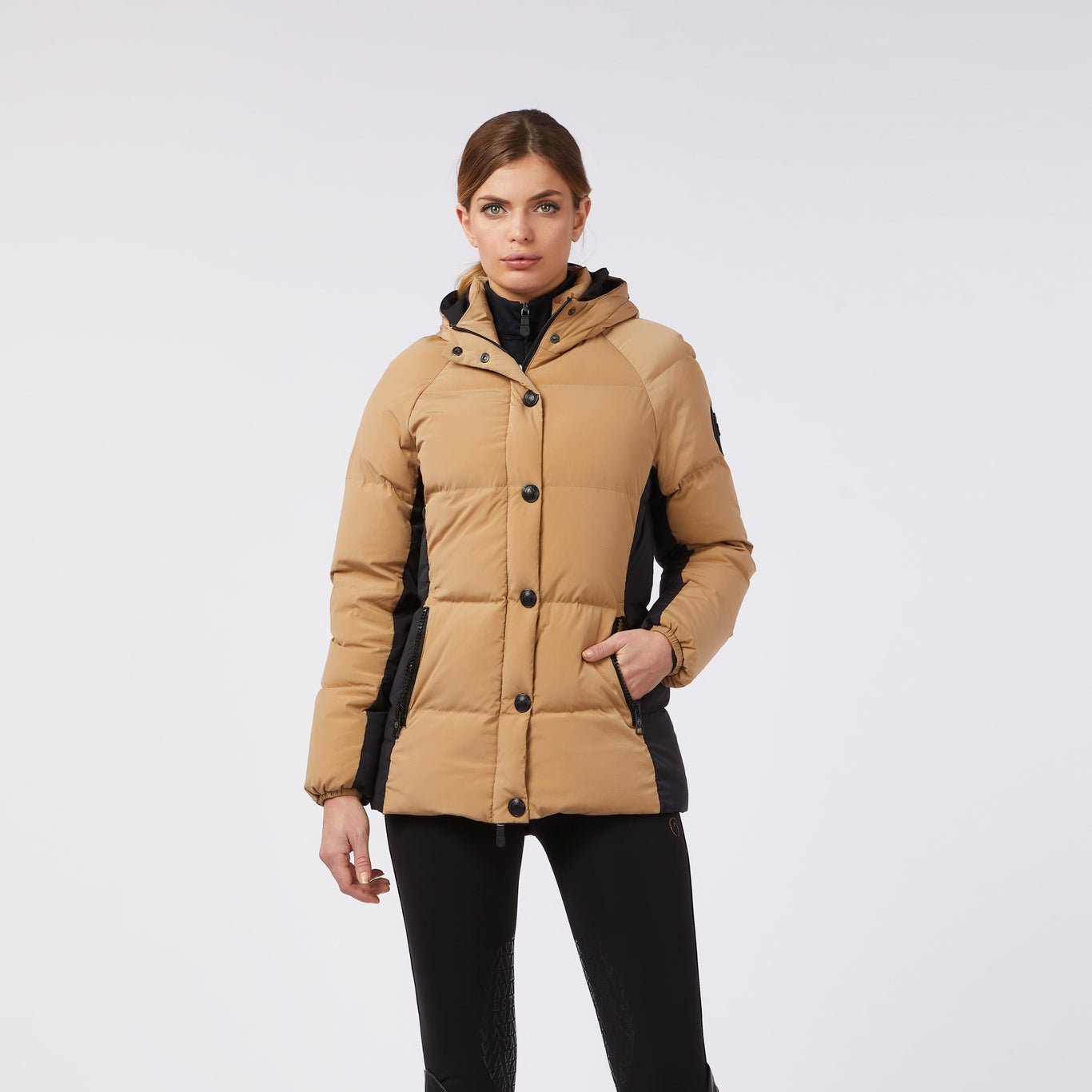 Genuine down winter coat