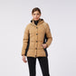 Down equestrian jacket for winter 