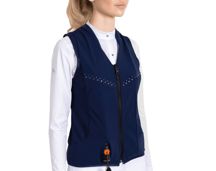 Airbag vest with crystals 