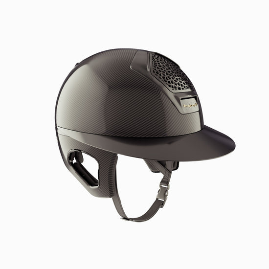 Carbon Show jumping helmet with size protection