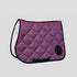 Purple jumping saddle blanket