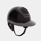 Freejump Glossy Carbon helmet with Swarovski