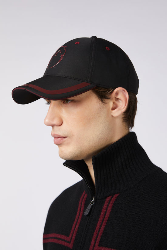 Equestrian baseball cap for men