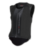 Adult rider wearing SWING P06 Flexible Back Protector demonstrating mobility and comfort