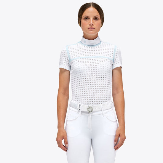 Cavalleria Toscana Show Shirt Short Sleeve - XS –ThriftedEquestrian