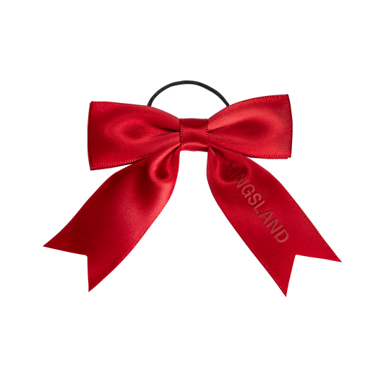 Red ribbon for horses tail