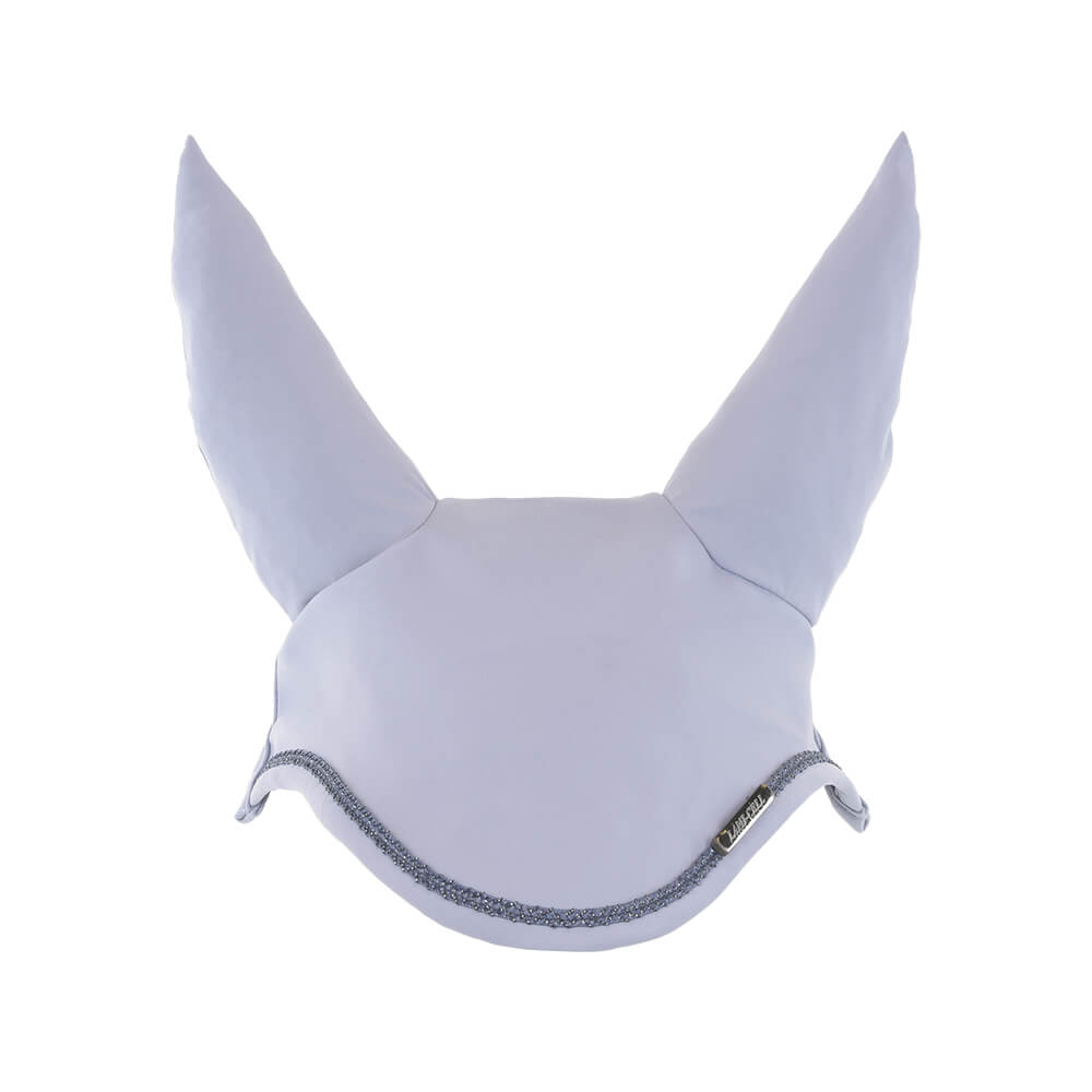 light blue ear bonnet