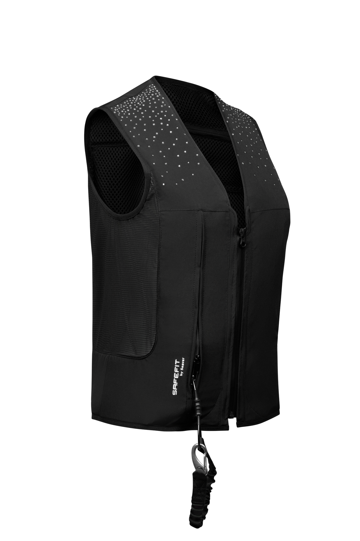 Seaver Safefit Crystal Rain airbag vest for horse riding