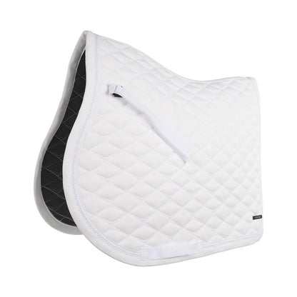 white jumping saddle pad