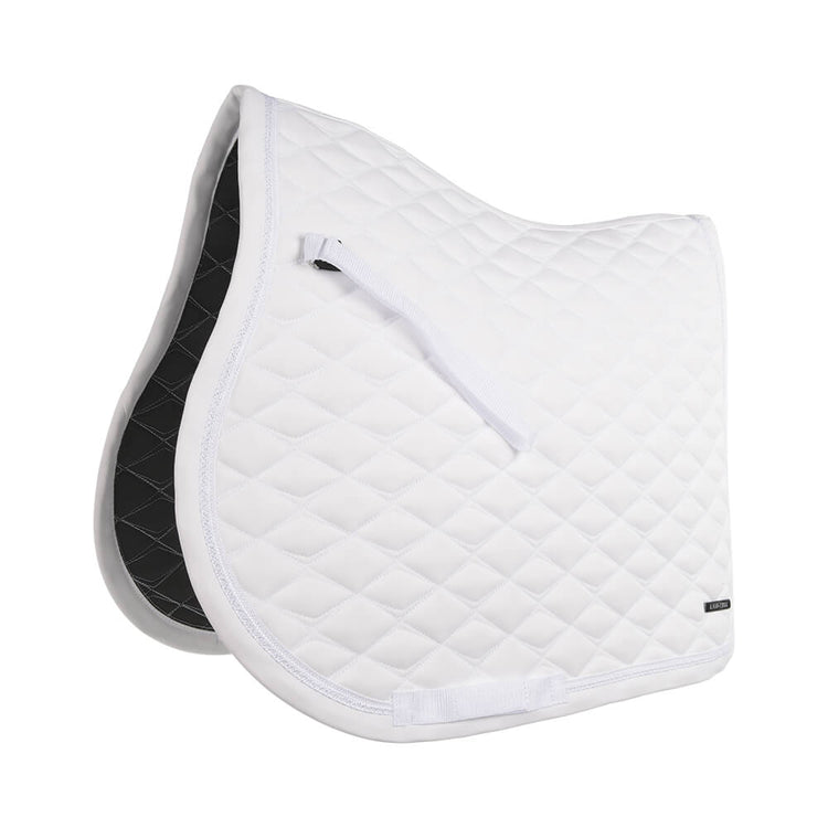 white jumping saddle pad