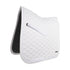 white dressage saddle pad