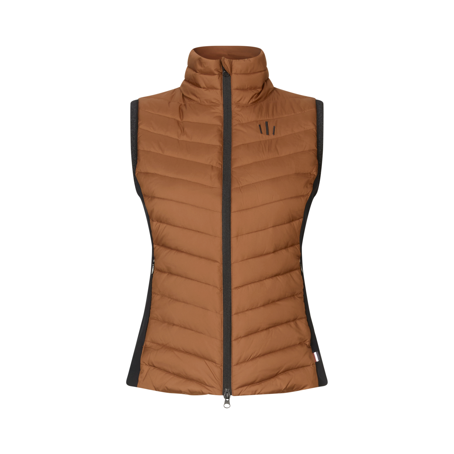 Kingsland Equestrian brown puffer vest