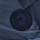 Breathable insulated riding jacket for winter blue