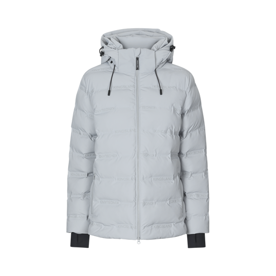 Kingsland warm winter horse riding coat grey