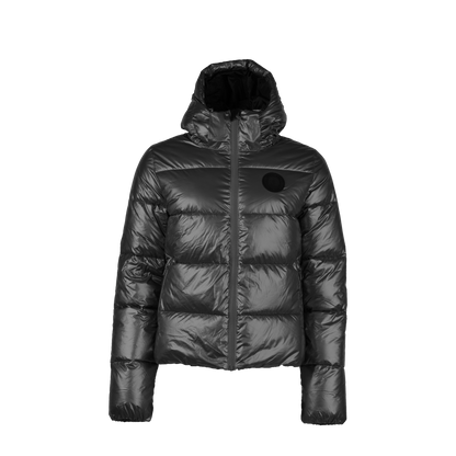Lightweight waterproof horse riding jacket black