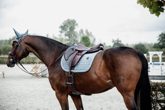 Velvet Matching Set - Light Blue