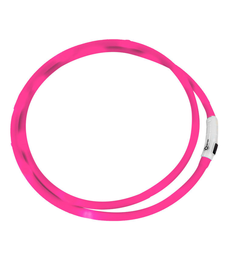 Pink neck light for horses