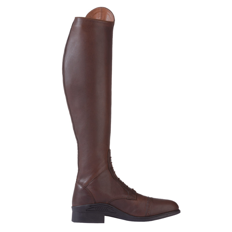 Brown tall horse riding boots