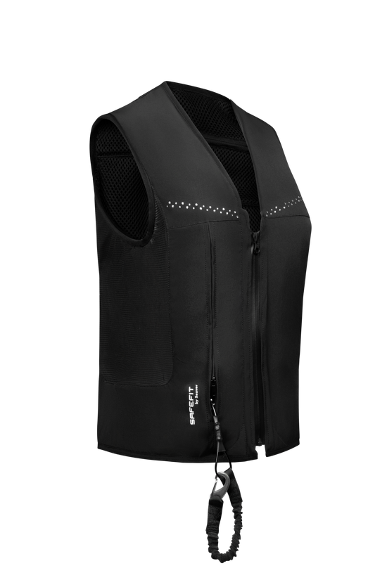 Equestrian air vest with Swarovski Crystals