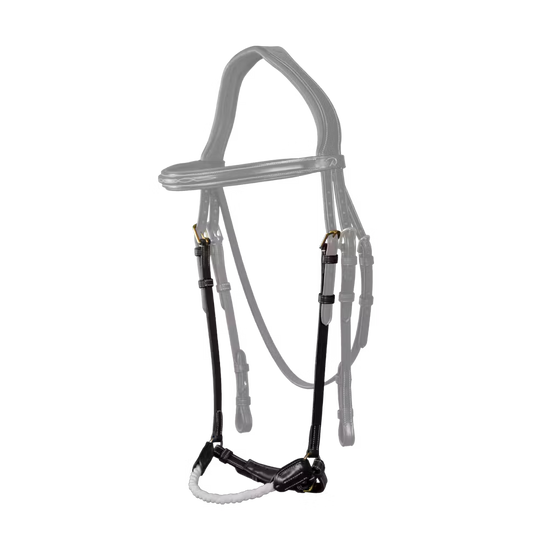 Drop noseband in rope