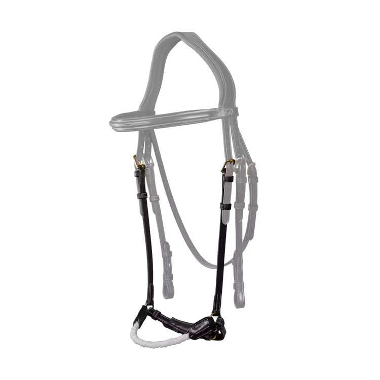 Drop noseband in rope