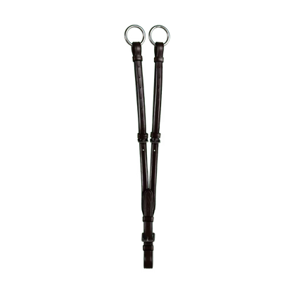 Dark brown running martingale attachment