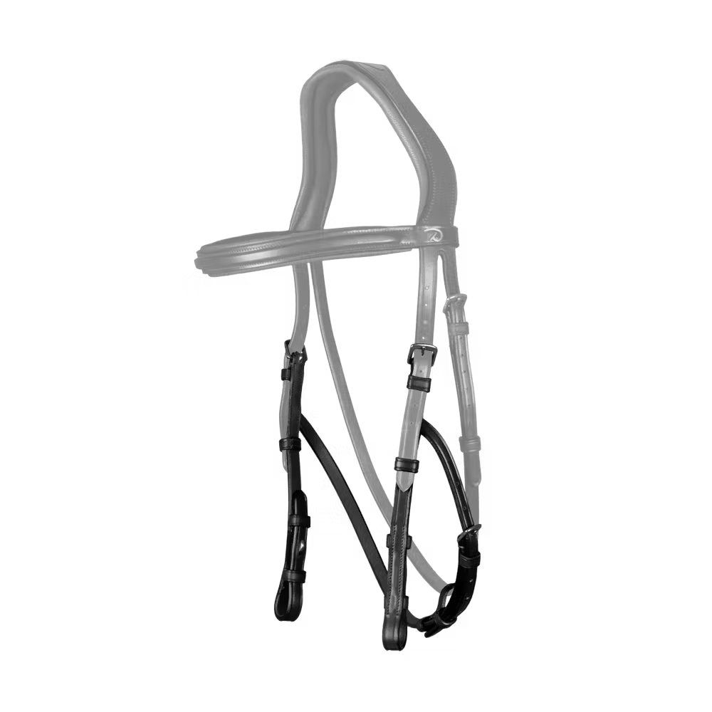 Cheek pieces to use with hackamore 