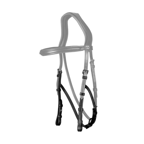 Cheek pieces to use with hackamore 