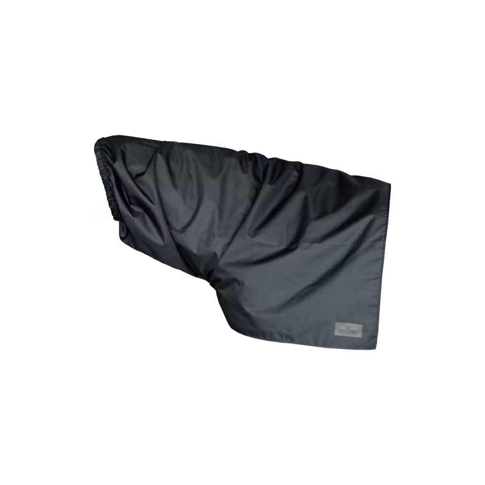 Kentucky Horsewear Black waterproof neck scarf rug for turnout