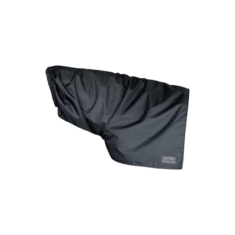 Kentucky Horsewear Black waterproof neck scarf rug for turnout
