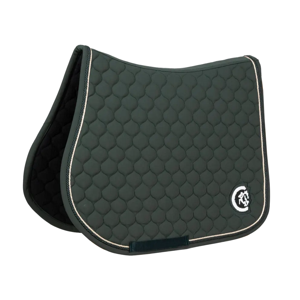 Green saddle blanket