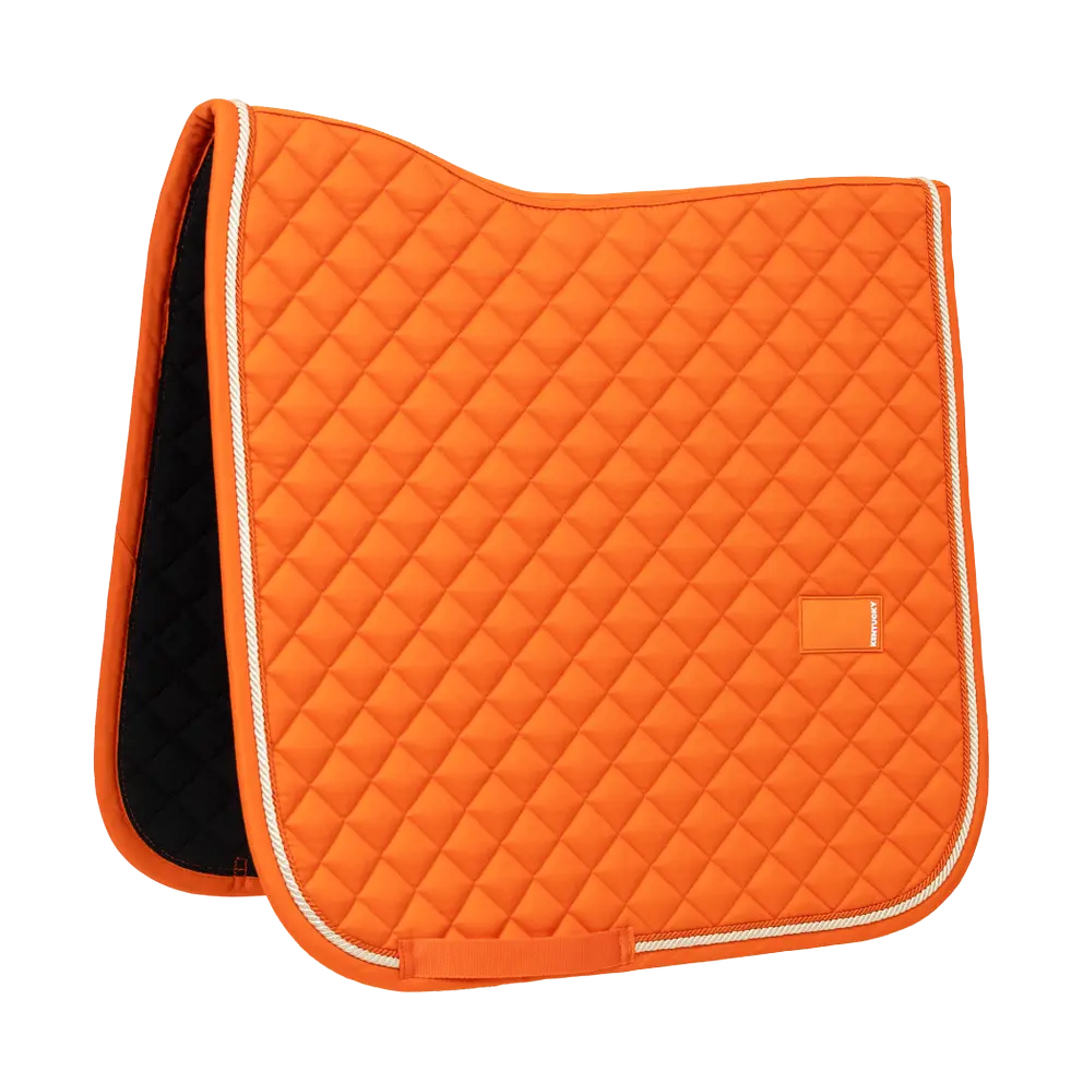 Orange saddle blanket