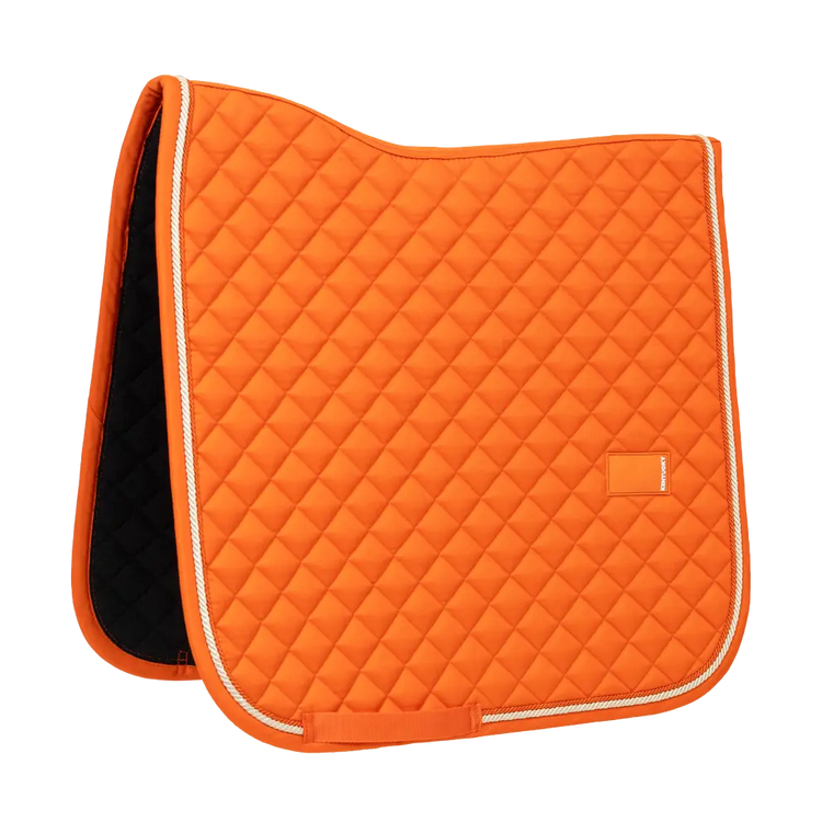 Orange saddle blanket