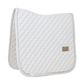 White Dressage saddle pad