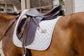 Dressage show saddle pad