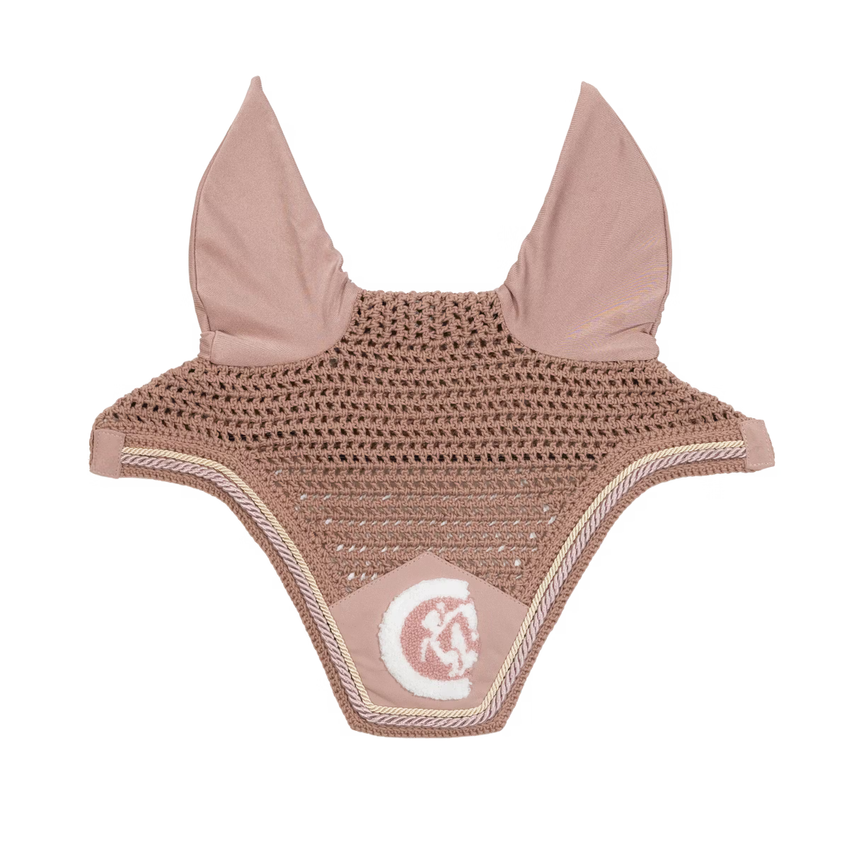 Fly veil with noise reducing ears for horses