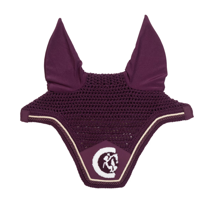 Kentucky fly veil Wellington 3D logo rope soundless